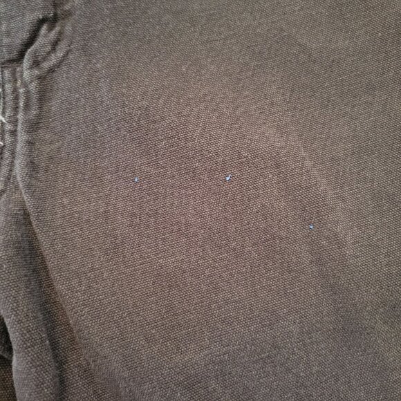 Vintage Dickies Carpenter Black Denim Jeans Work 32x32 Barn Chores Industrial - Picture 6 of 8